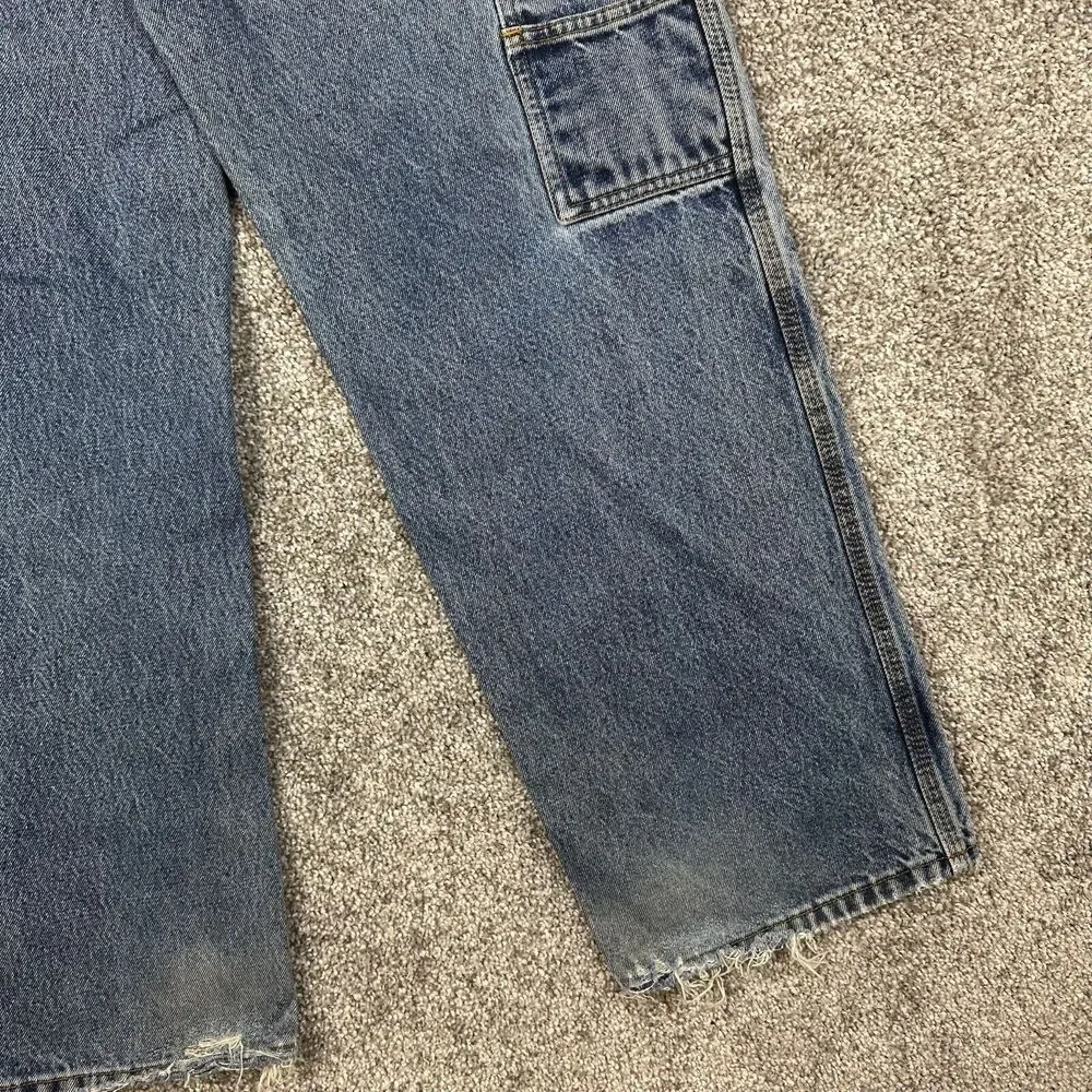 Vintage Y2K US Polo ASSN‎ Carpenter Jeans Mens 29x27 Blue Stone Wash Pocket Logo